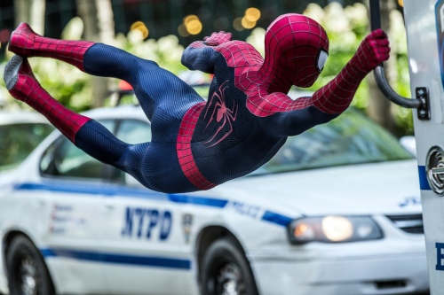 The Amazing Spider-Man 2 Andrew Garfield Spider-Man Still 1